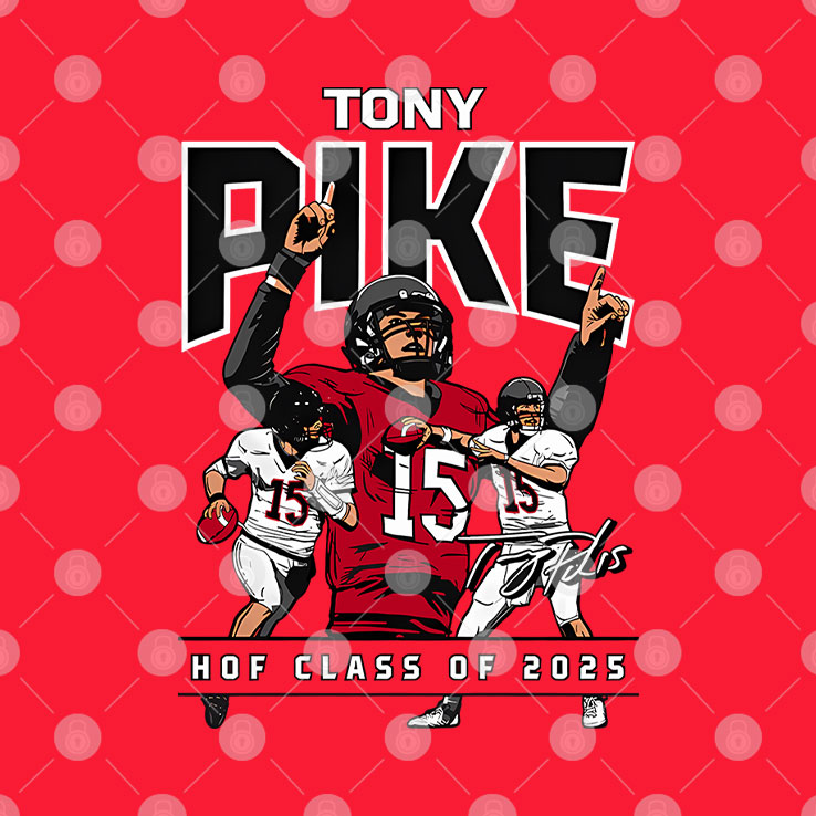 Tony Pike HOF Class Of 2025 T Shirt