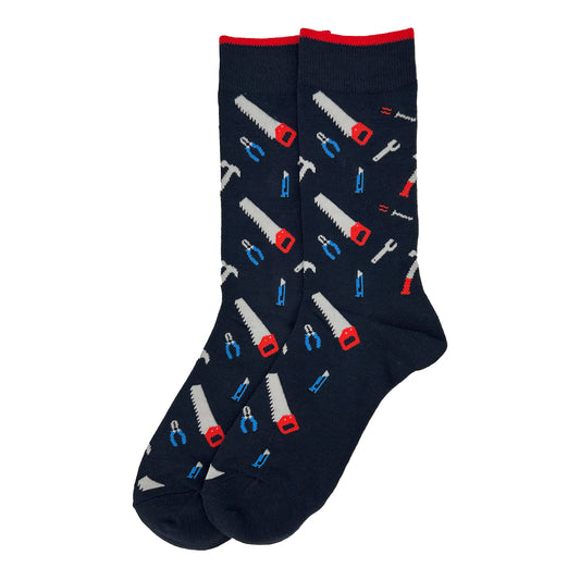 Hand Tools Novelty Socks - clothing by TeeHivey.com (Image 1)