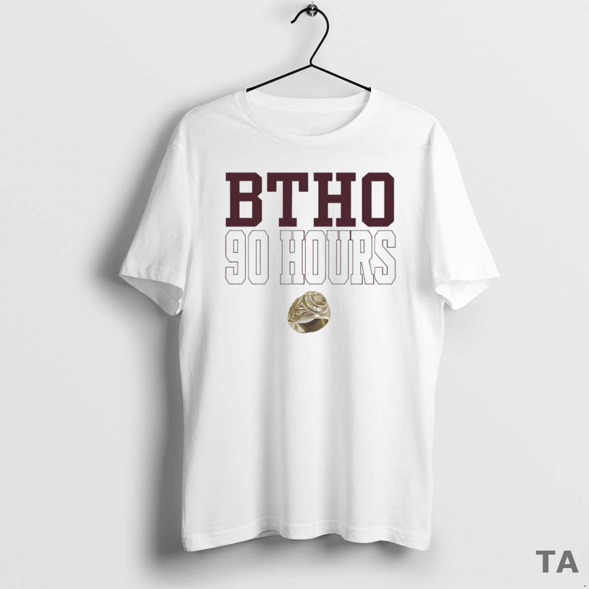 Top Btho 90 Hours Ring Texas A And M Aggies Circle T Shirt Sweater - clothing by TeeHivey.com