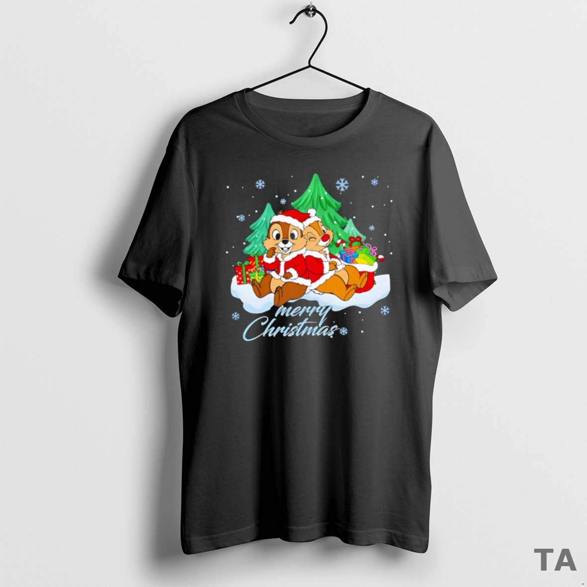 Top Chip And Dale Christmas Chipmunks Xmas T Shirt Sweater - clothing by TeeHivey.com