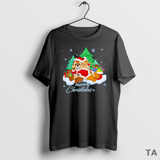 Top Chip And Dale Christmas Chipmunks Xmas T Shirt Sweater - clothing by TeeHivey.com