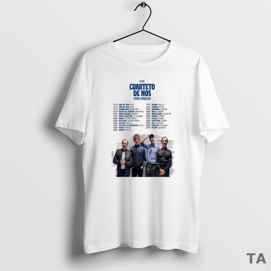 Top Cuarteto De Nos Tour Puertas 2026 T Shirt Sweater - clothing by TeeHivey.com