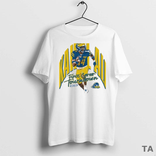 Top Delaware Ncaa Football Kahlil Ali First Career Touchdown On 8 28 2025 - clothing by TeeHivey.com