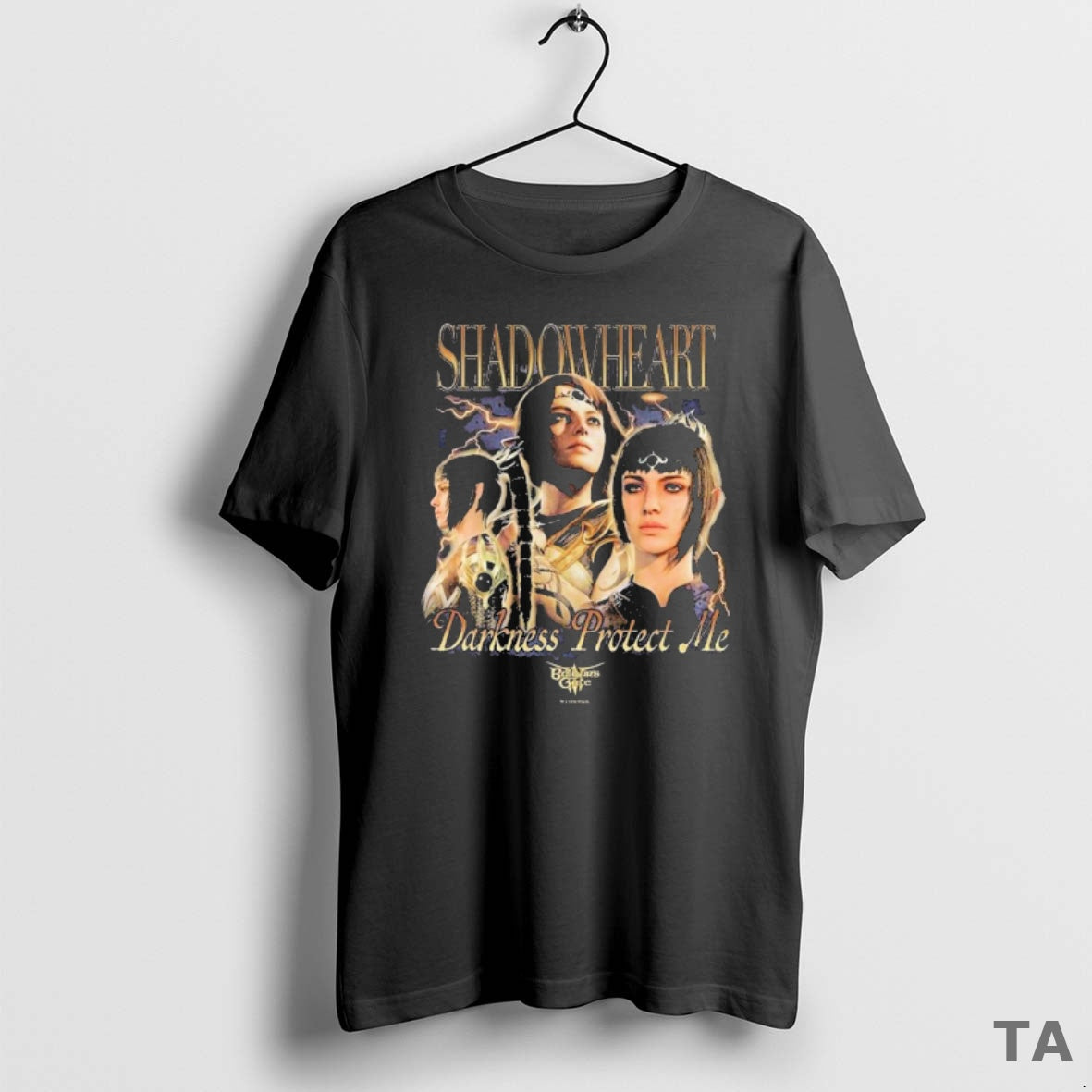 Top Dungeons Dragons Baldurs Gate Shadowheart Darkness Protect Me Montage T Shirt Sweater - clothing by TeeHivey.com