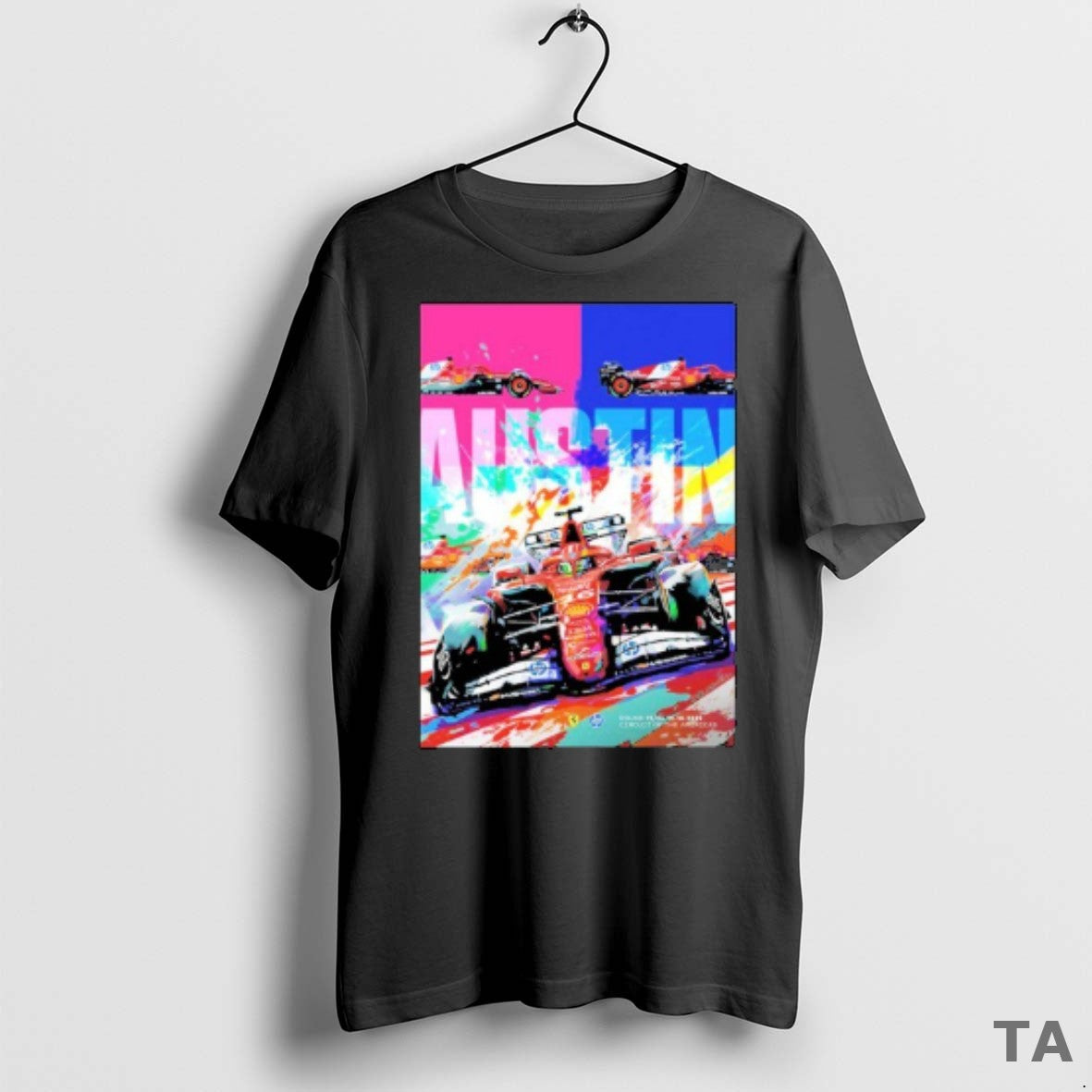 Top Ferrari F1 At Austin In Circuit Of The Americas Tx On October 19 2025 - clothing by TeeHivey.com