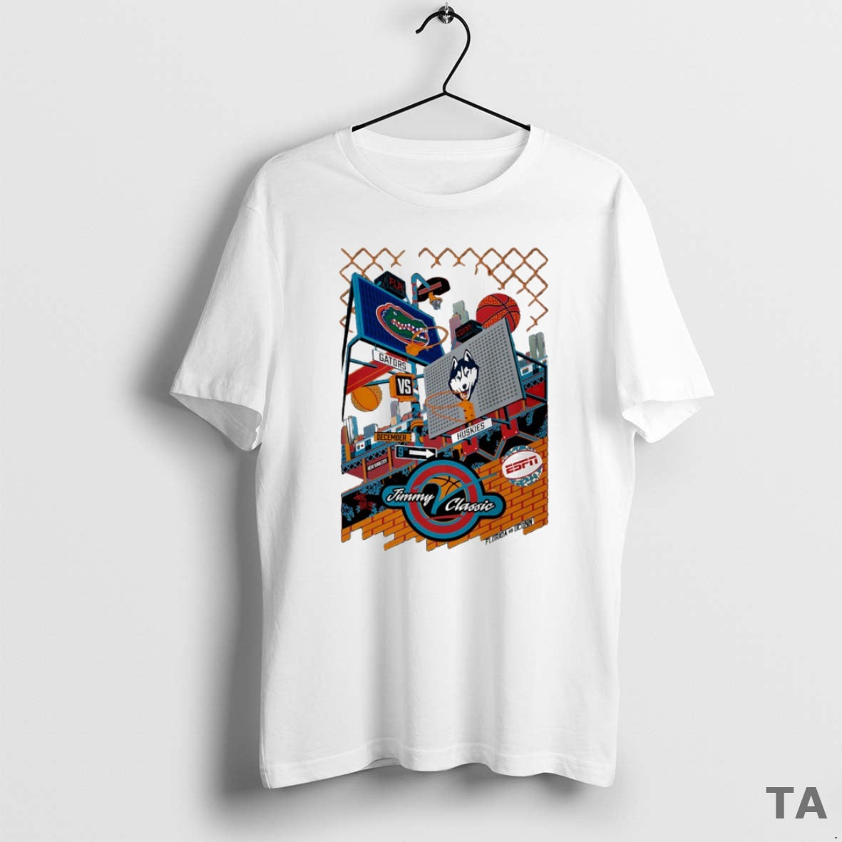 Top Florida Gator Vs Uconn Huskies Jimmy Classic Circle T Shirt Sweater - clothing by TeeHivey.com