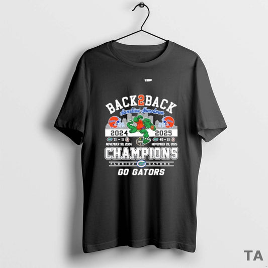 Top Florida Gators Beat Seminoles Again Sunshine Showdown Champions Back 2 Back T Shirt Sweater - clothing by TeeHivey.com