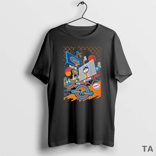Top Florida Vs Uconn 2025 Jimmy V Classic Basketball T Shirt Sweater - clothing by TeeHivey.com