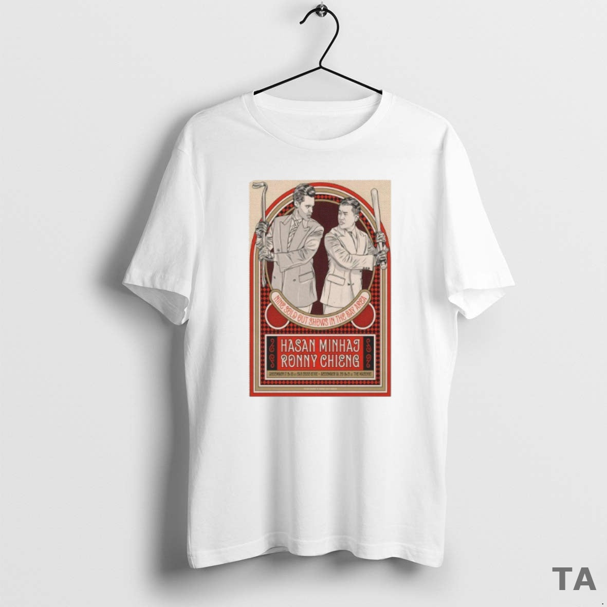 Top Hasan Minhaj And Ronny Chieng California Tour December 2025 T Shirt Sweater - clothing by TeeHivey.com
