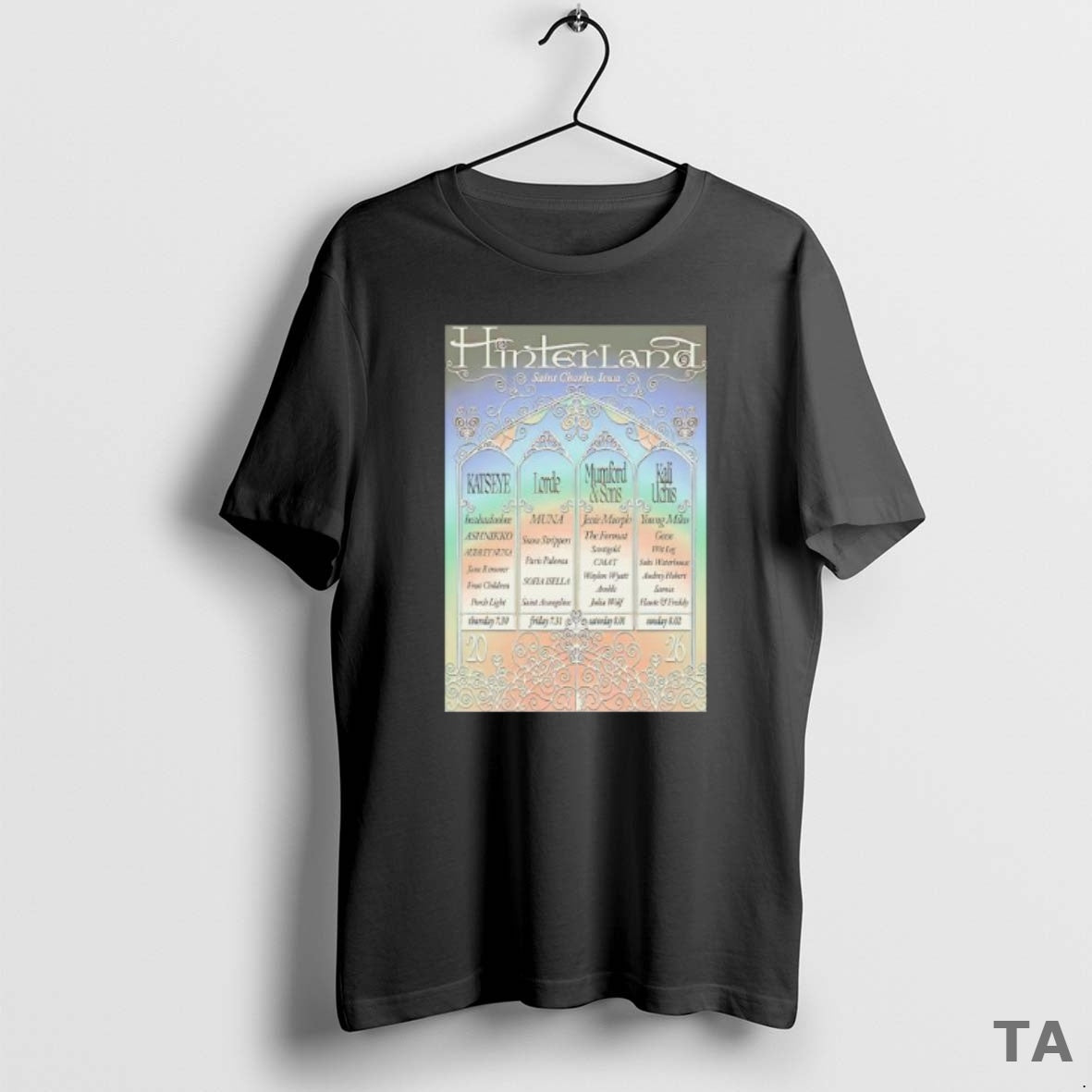 Top Hinterland St Charles Iowa Jul 30 Aug 2 2026 T Shirt Sweater - clothing by TeeHivey.com