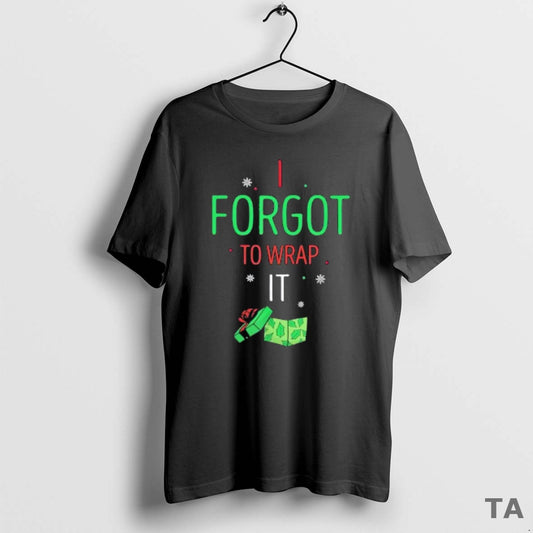 Top I Forgot To Wrap It Moment Christmas Gift Box T Shirt Sweater - clothing by TeeHivey.com
