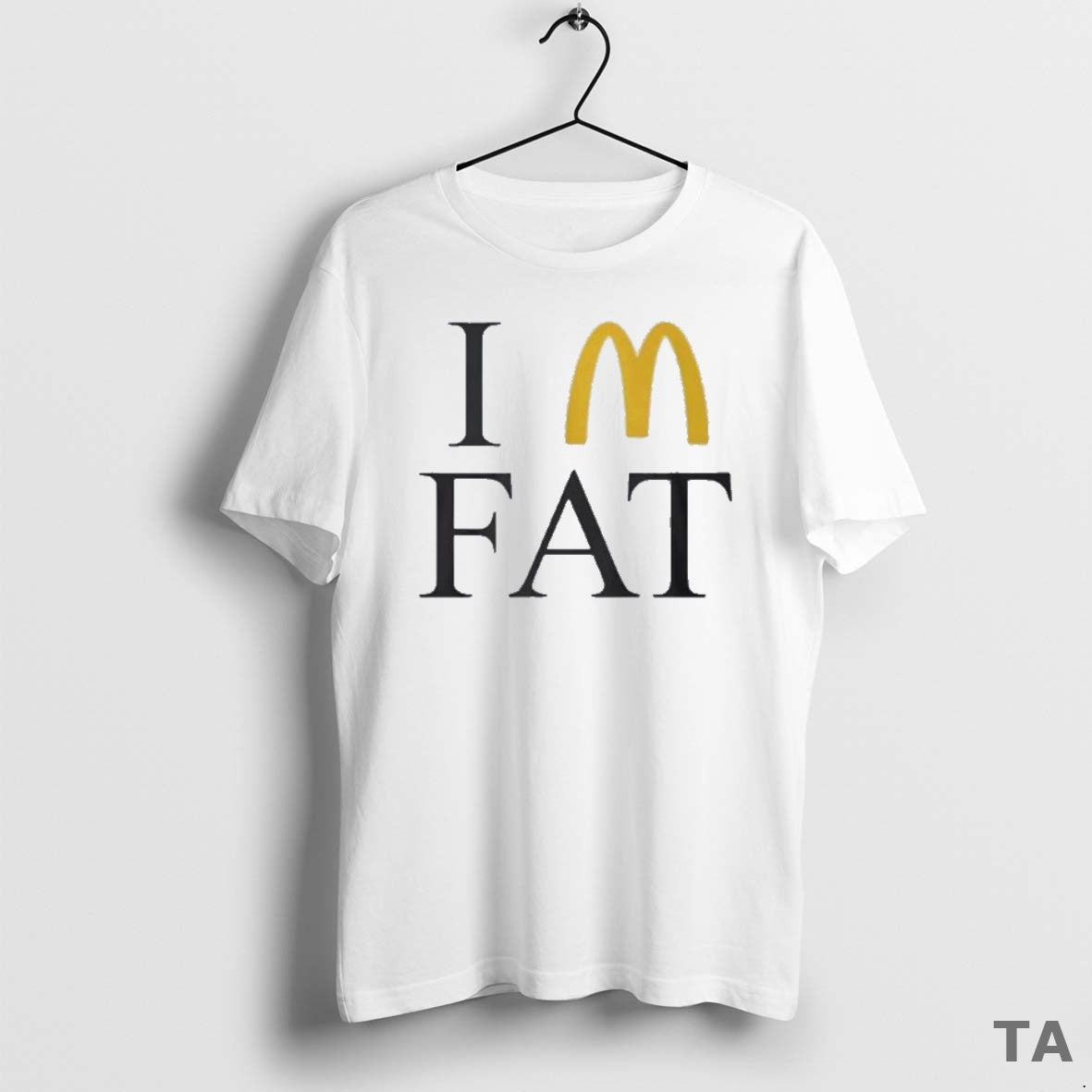 Top Im Fat Mcdonalds Logo T Shirt Sweater - clothing by TeeHivey.com