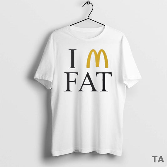 Top Im Fat Mcdonalds Logo T Shirt Sweater - clothing by TeeHivey.com