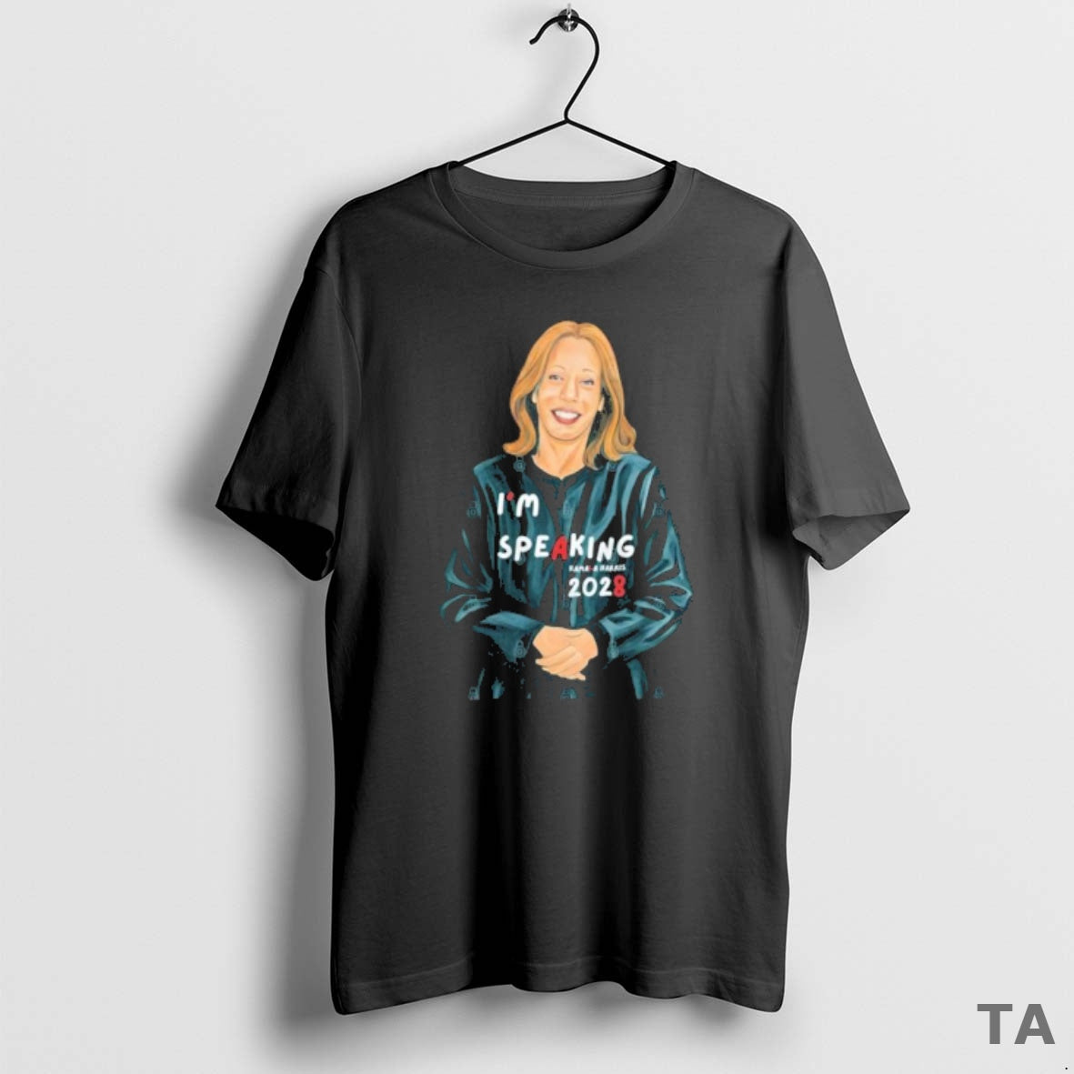Top Im Speaking Madam Kamala Harris 2028 T Shirt Sweater - clothing by TeeHivey.com