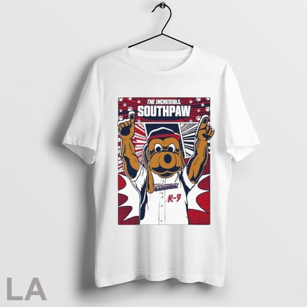 Top Jacksonville Jumbo Shrimp The Incredible Southpaw Comic T Shirts - clothing by TeeHivey.com