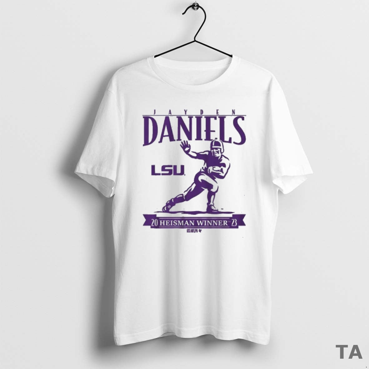 Top Lsu Football Jayden Daniels Heisman Trophy T Shirt Sweater - clothing by TeeHivey.com