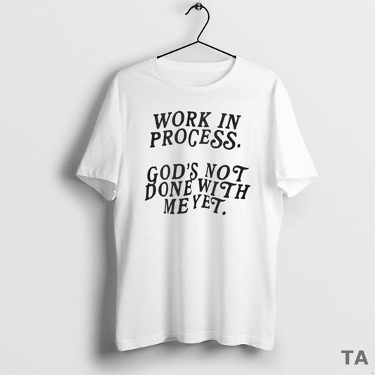 Top Lecrae Work In Process Gods Not Done With Me Yet T Shirt Sweater - clothing by TeeHivey.com