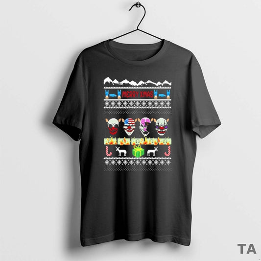 Top Merry Xmas Payday Ugly Christmas T Shirt Sweater - clothing by TeeHivey.com