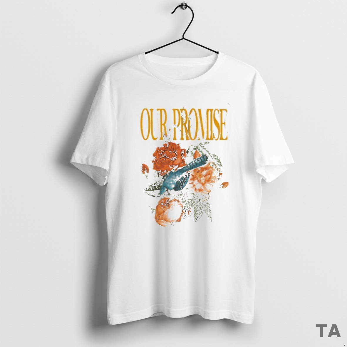 Top Our Promise Floral Bird T Shirt Sweater - clothing by TeeHivey.com