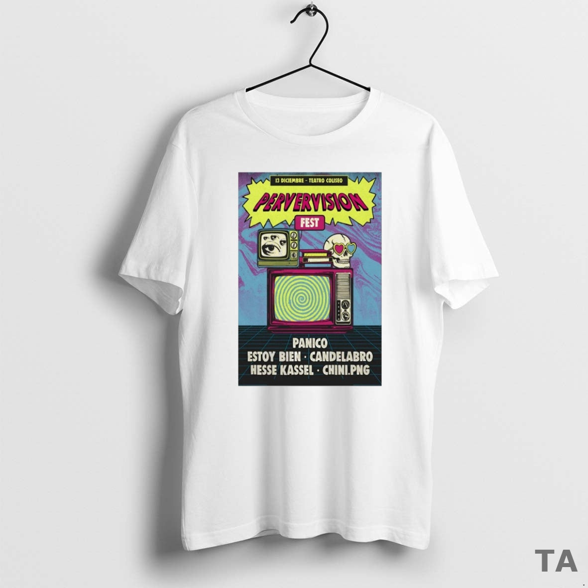 Top Pervervision Fest Santiago Chile December 13 2025 T Shirt Sweater - clothing by TeeHivey.com