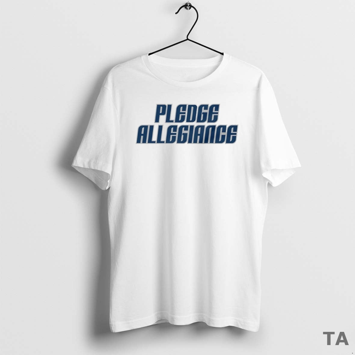 Top Pledge Allegiance White Dallas Mavericks Circle T Shirt Sweater - clothing by TeeHivey.com