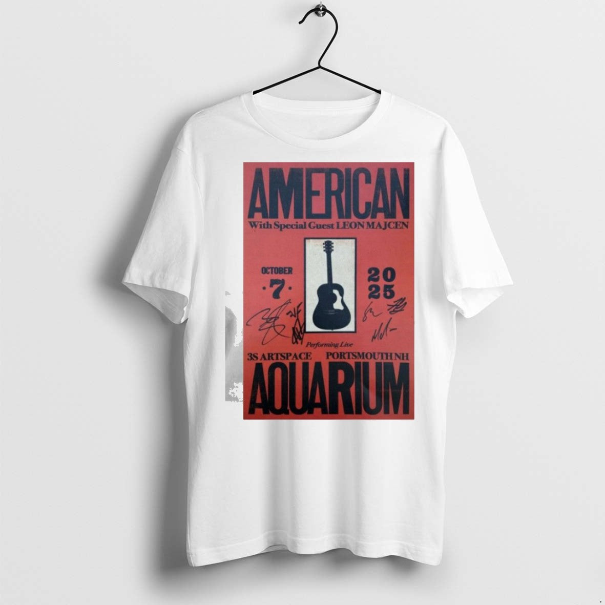 Premium American Aquarium 3s Artspace Portsmouth Oct 7 2025 T Shirts - clothing by TeeHivey.com