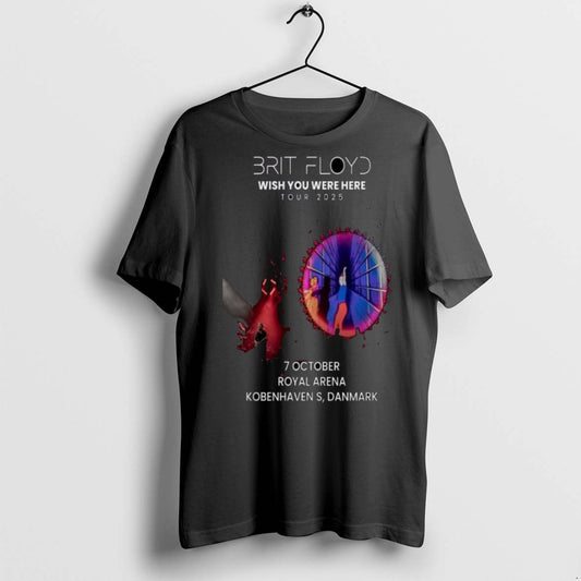 Top Premium Brit Floyd Royal Arena Kobenhavn Danmark 7 October 2025 Tour Long Sleve - clothing by TeeHivey.com