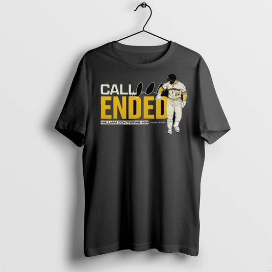 Premium Call Ended William Contreras Signature Long Sleve T Shirts - clothing by TeeHivey.com