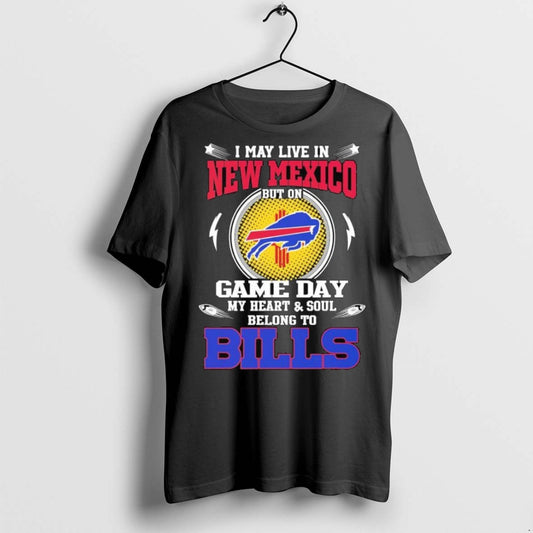Top Premium I May Live In New Mexico But On Game Day My Heart Soul - clothing by TeeHivey.com