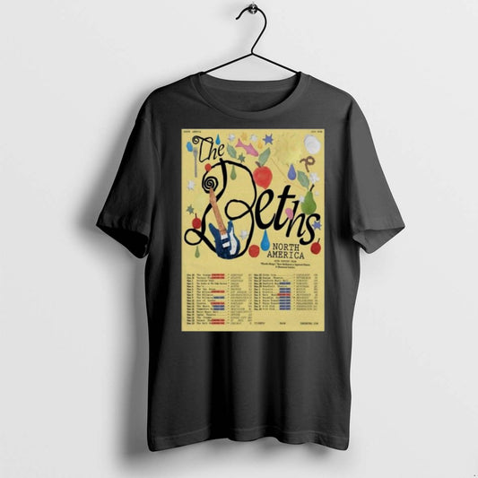 Premium The Beths North America 2025 Shows Long Sleve T Shirts - clothing by TeeHivey.com