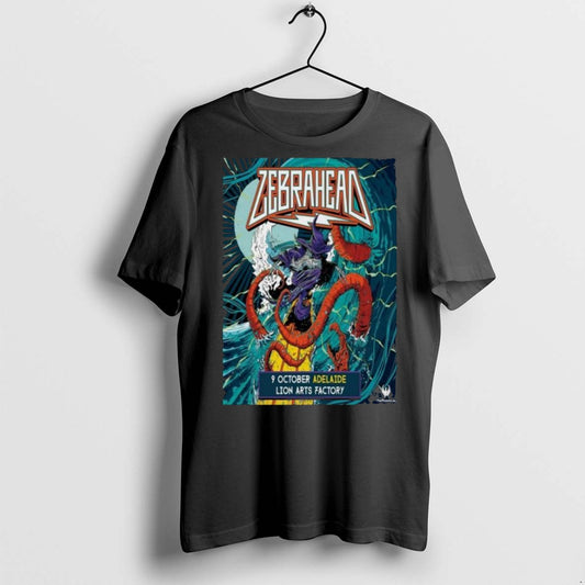 Premium Zebrahead October 9 2025 Lion Arts Factory Show Long Sleve T Shirts - clothing by TeeHivey.com