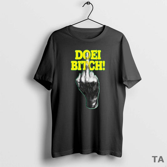 Top Roxy Dekker Doei Bitch Middle Finger T Shirt Sweater - clothing by TeeHivey.com