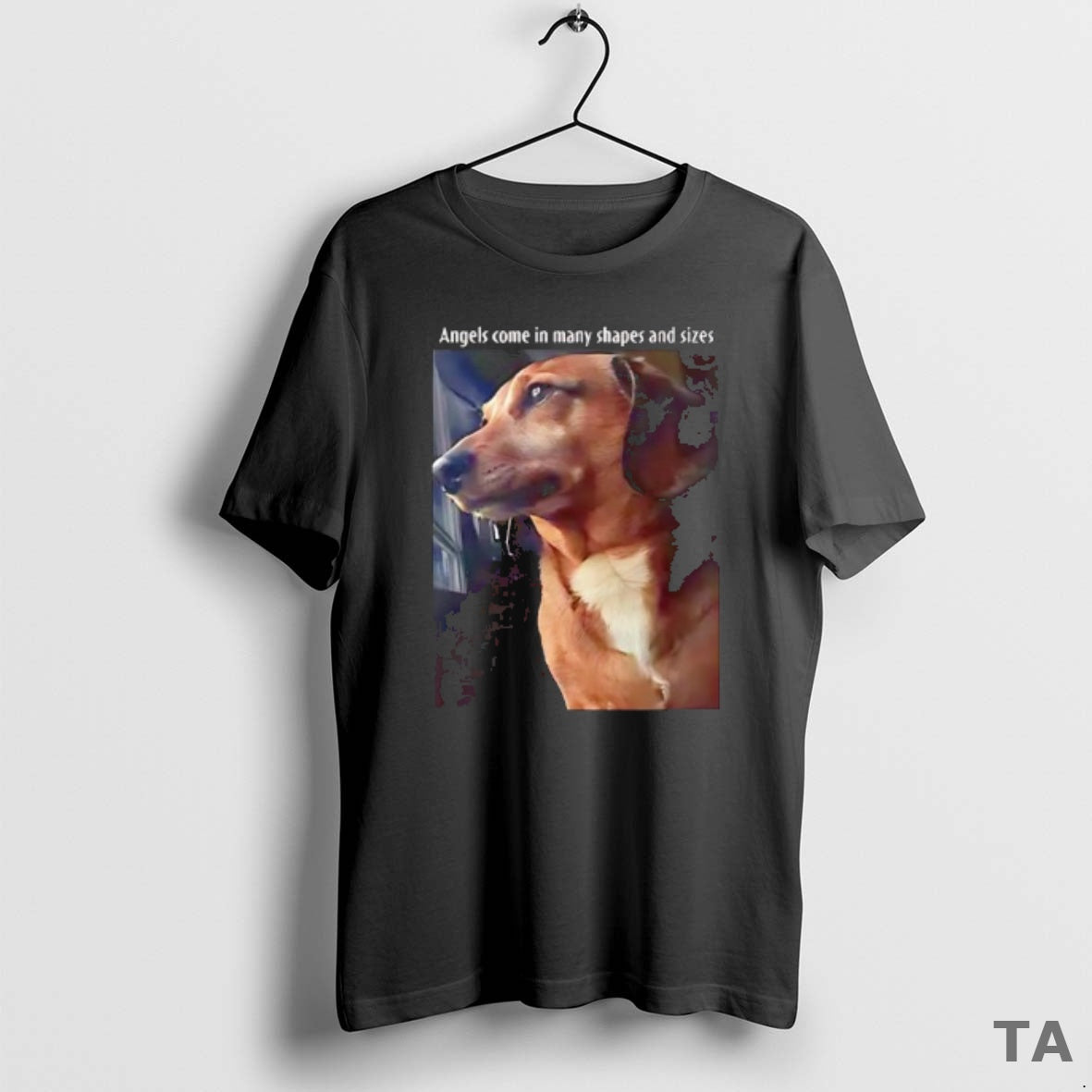 Top Sad Dog Angels Come In Many Shapes And Sizes T Shirt Sweater - clothing by TeeHivey.com