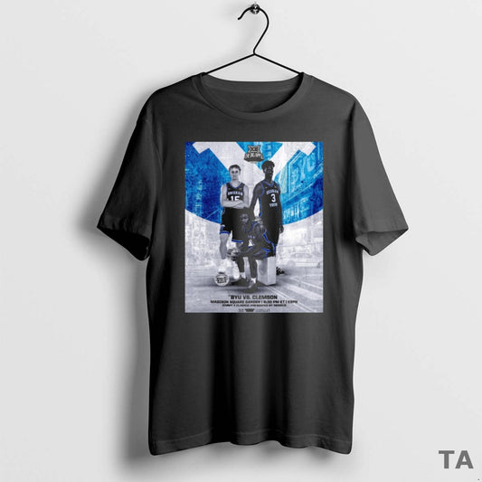 Top Saunders Wright Iii And Dybantsa Byu Vs T Shirt Sweater - clothing by TeeHivey.com