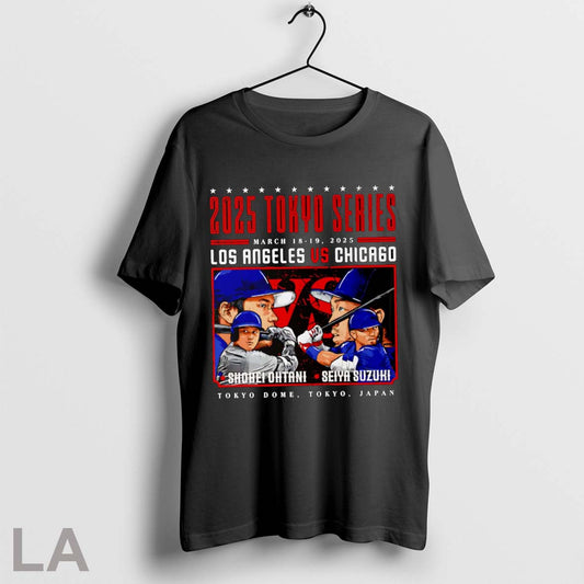 Top Shohei Ohtani Vs Seiya Suzuki 2025 Tokyo Series Cartoon - clothing by TeeHivey.com