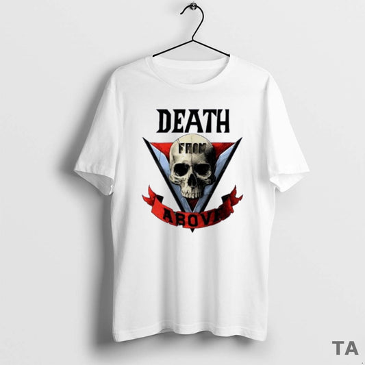 Top Skull Death From Above Vintage T Shirt Sweater - clothing by TeeHivey.com
