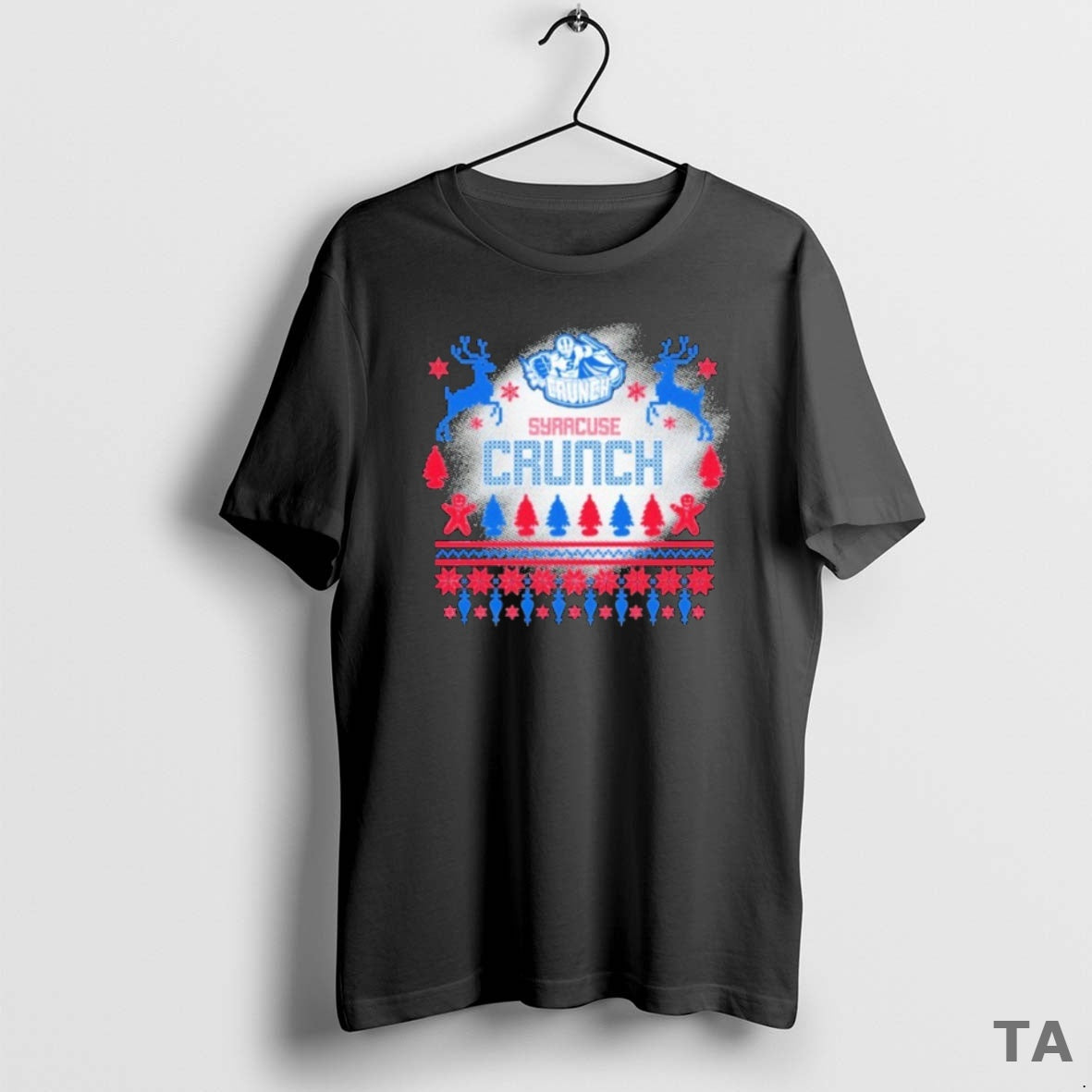 Top Syracuse Crunch Ugly Merry Christmas T Shirt Sweater - clothing by TeeHivey.com