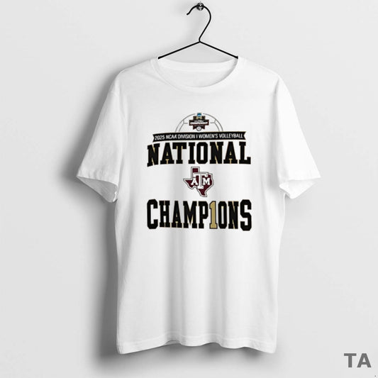 Top Texas Am Aggies 2025 Ncaa Volleyball National Champions Locker Room T Shirt Sweater - clothing by TeeHivey.com