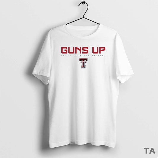 Top Texas Tech Red Raiders Football Logo Guns Up Rally Call T Shirt Sweater - clothing by TeeHivey.com