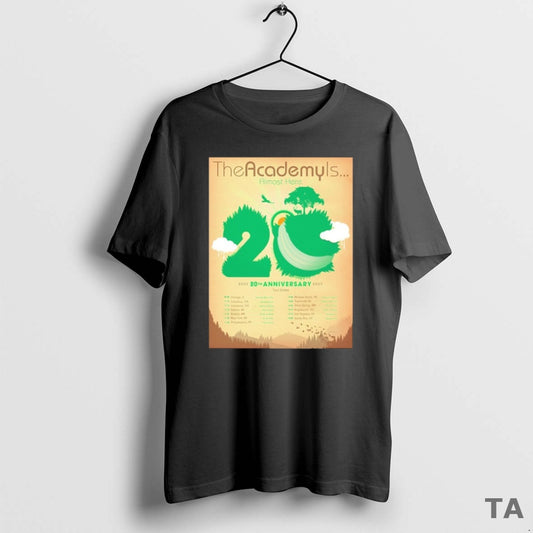 Top The Academy Is 20 Year Almost Here Anniversary Tour 2025 2026 T Shirt Sweater - clothing by TeeHivey.com