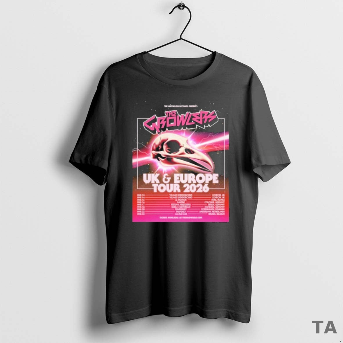 Top The Growlers Uk And Europe Tour 2026 Dates T Shirt Sweater - clothing by TeeHivey.com