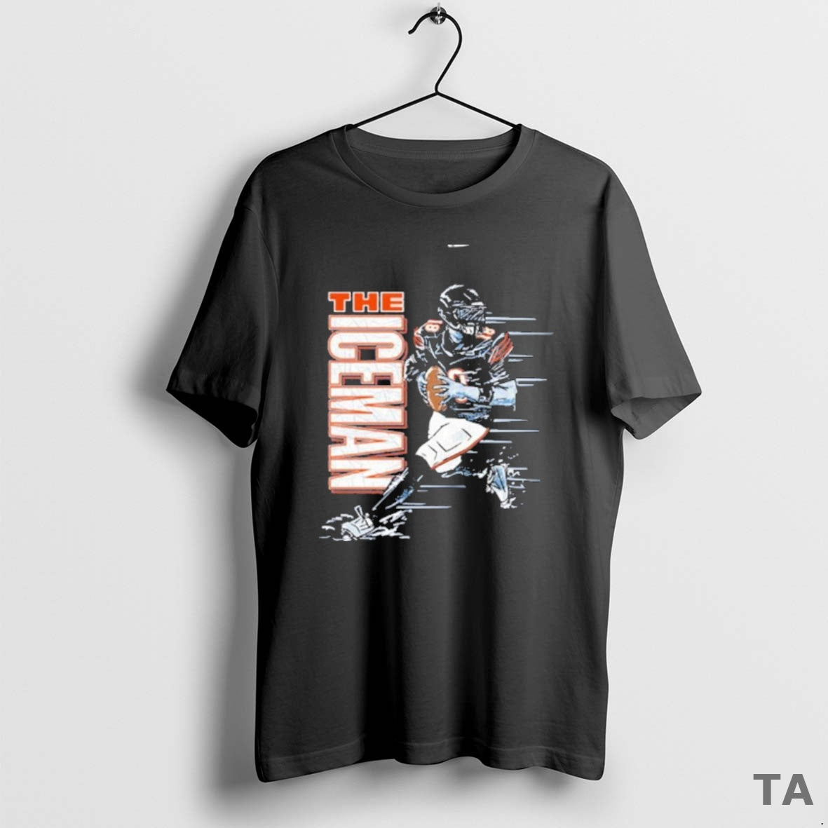 Top The Iceman Chicago Bear Player Caleb Williams T Shirt Sweater - clothing by TeeHivey.com