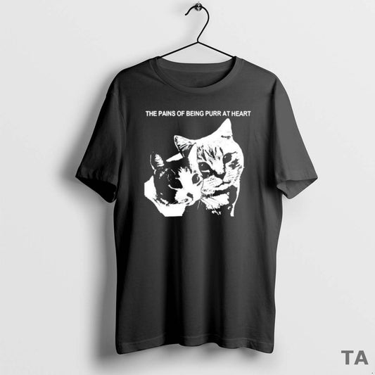 Top The Pains Of Being Purr At Heart Fect Pains Cats T Shirt Sweater - clothing by TeeHivey.com
