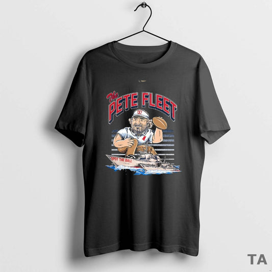 Top The Pete Fleet Curved Spot The Ball Football Mascot T Shirt Sweater - clothing by TeeHivey.com
