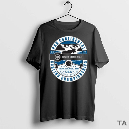 Top Top Pan Continental Curling Championships United States Steel Iron Range Mn Usa 2025 - clothing by TeeHivey.com