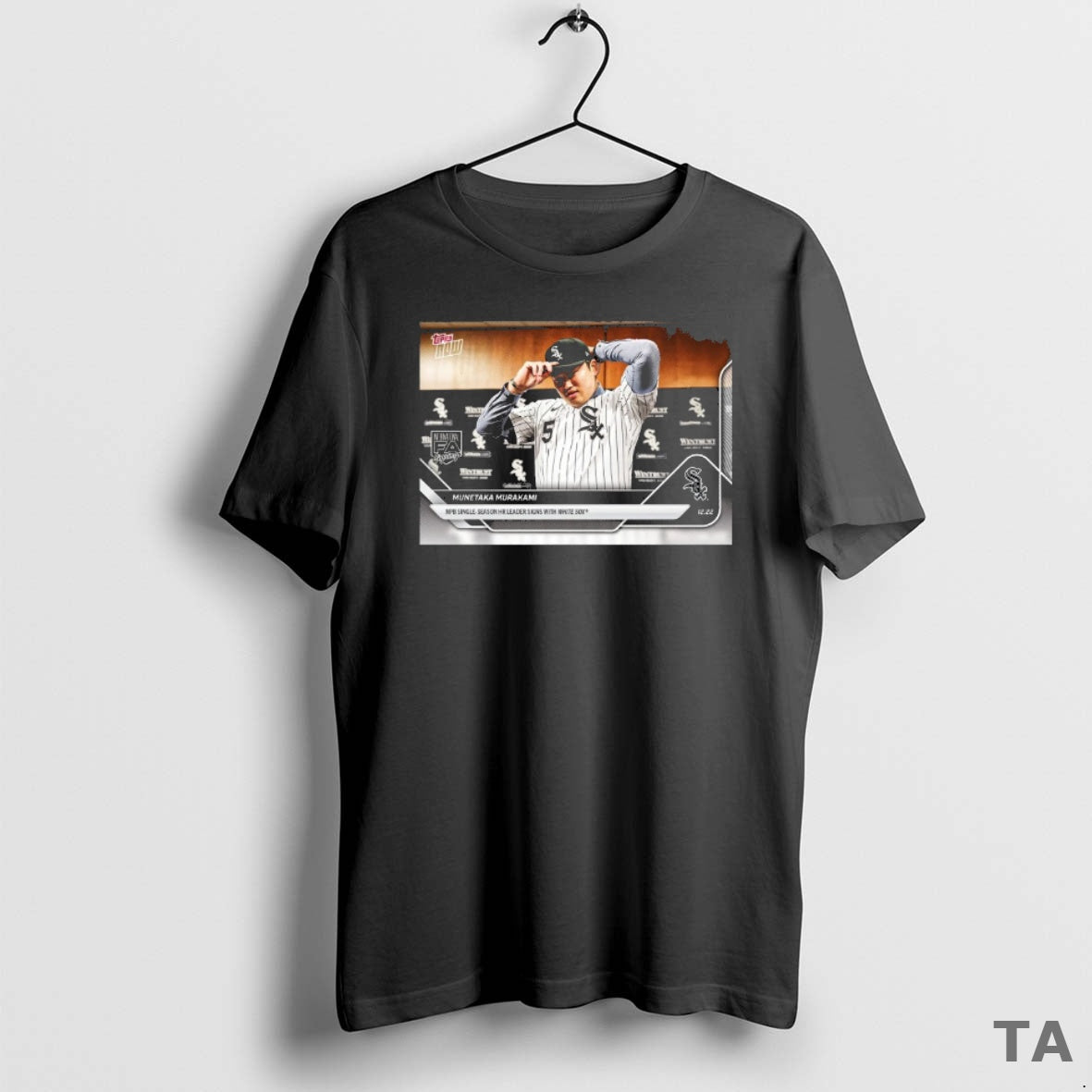 Top Munetaka Murakami Npb Single Season Hr Leader Signs With White Sox Topps Now Card - clothing by TeeHivey.com