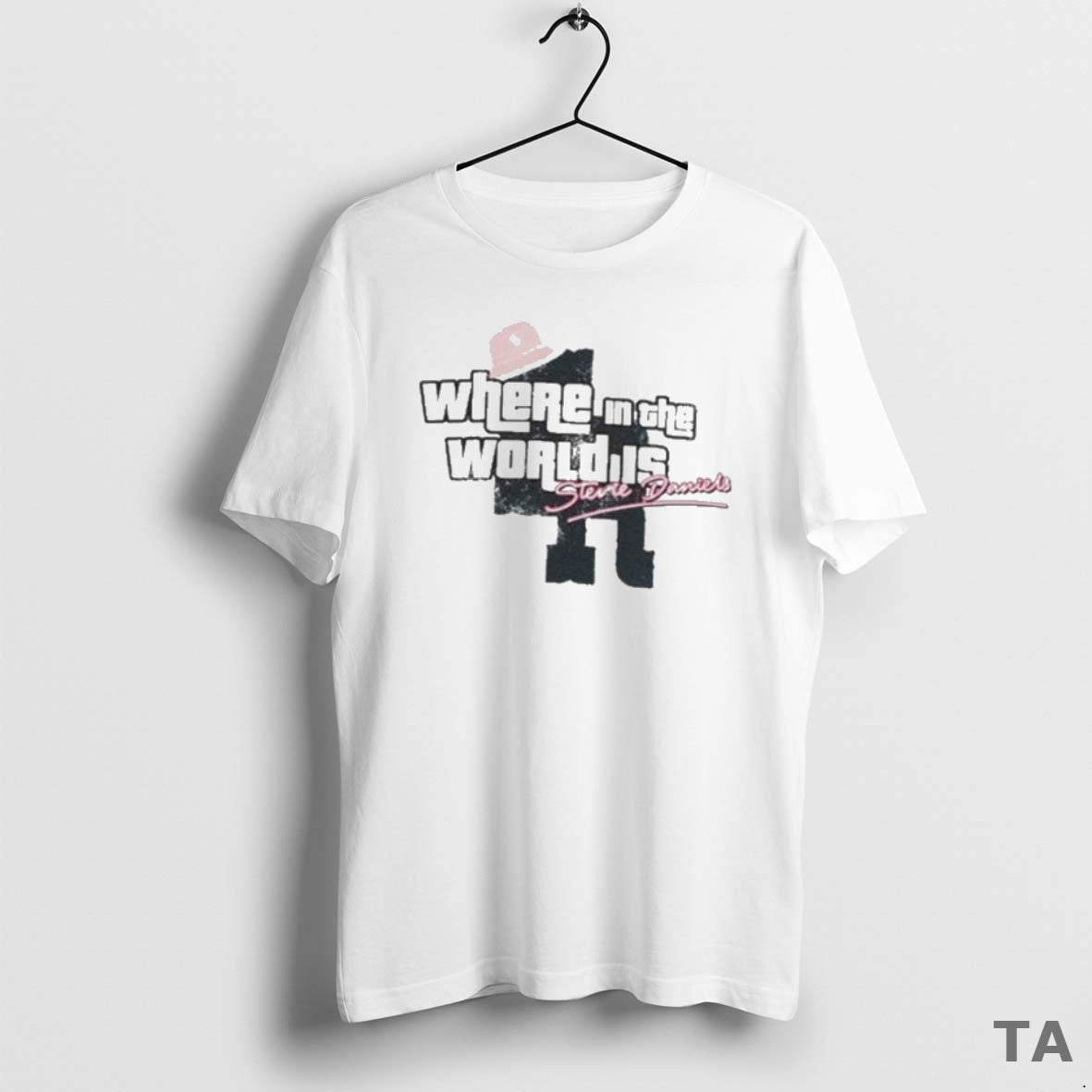 Top Where In The World Is Stevie Daniels T Shirt Sweater - clothing by TeeHivey.com