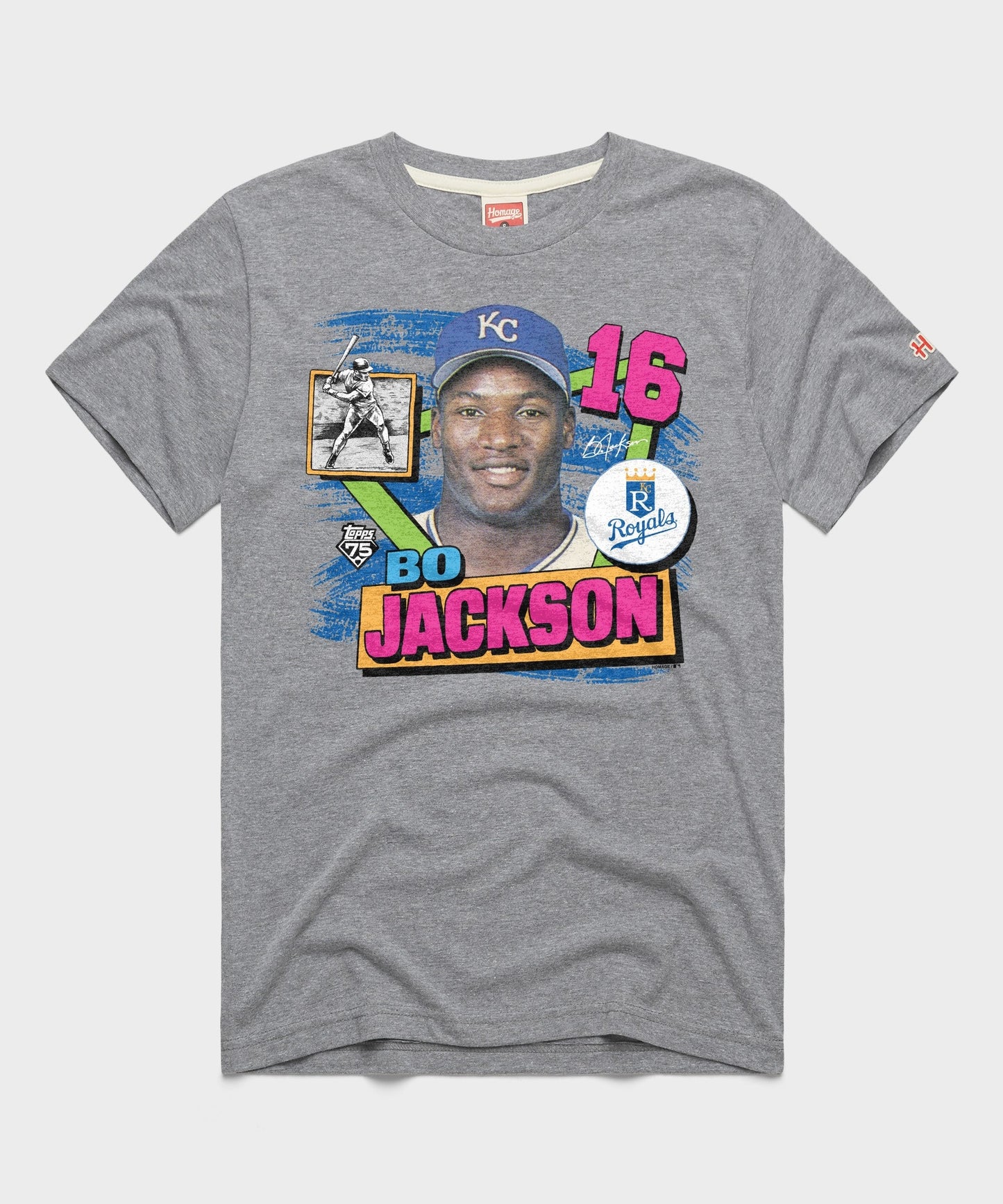 Topps 75 Bo Jackson Royals