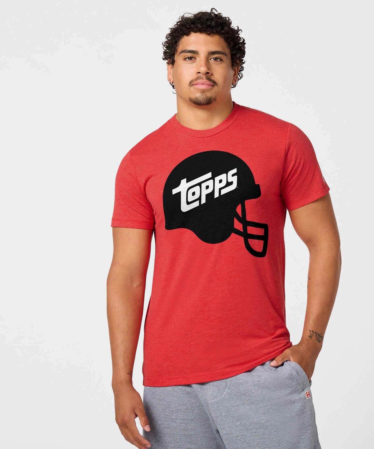 Topps Football Helmet