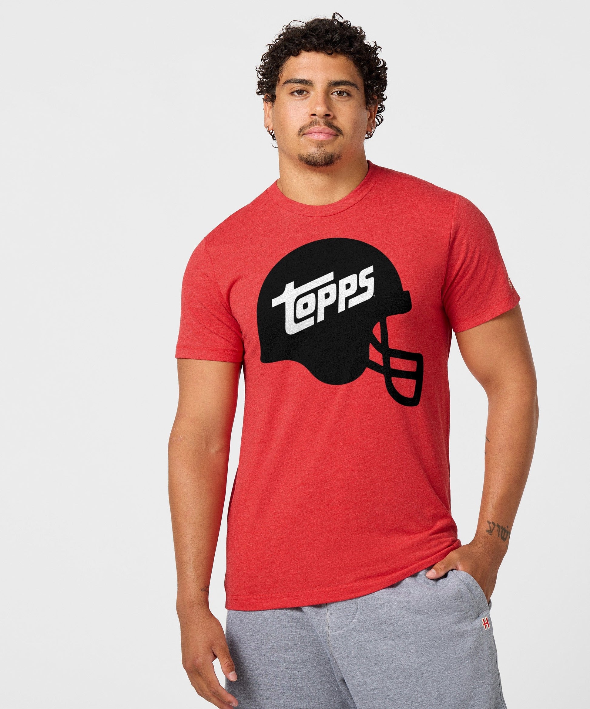Topps Football Helmet